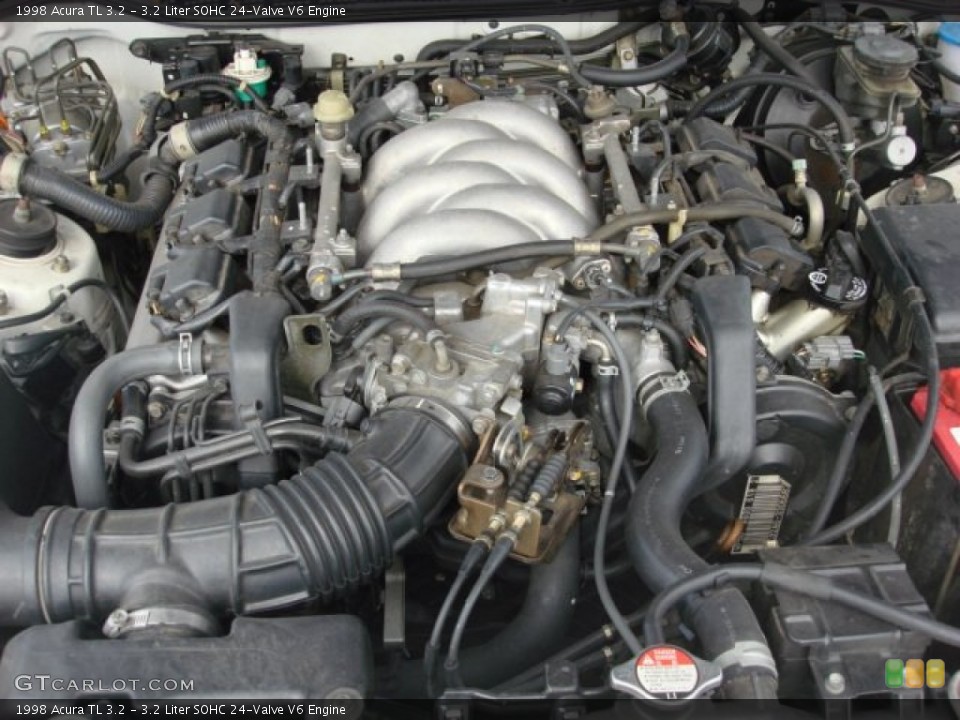 3.2 Liter SOHC 24-Valve V6 1998 Acura TL Engine