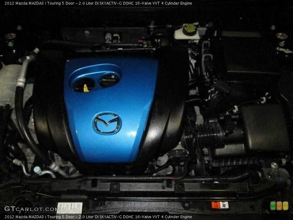 2.0 Liter DI SKYACTIV-G DOHC 16-Valve VVT 4 Cylinder Engine for the 2012 Mazda MAZDA3 #82465694