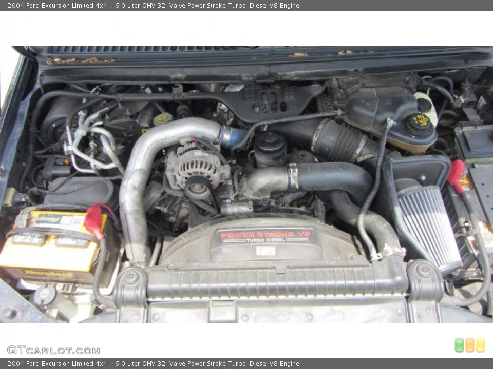 6.0 Liter OHV 32-Valve Power Stroke Turbo-Diesel V8 2004 Ford Excursion Engine
