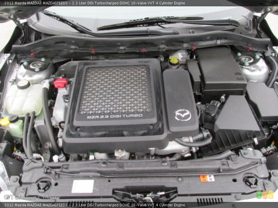 2.3 Liter DISI Turbocharged DOHC 16-Valve VVT 4 Cylinder Engine for the 2012 Mazda MAZDA3 #82474031