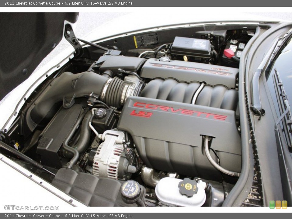 6.2 Liter OHV 16-Valve LS3 V8 Engine for the 2011 Chevrolet Corvette #82487025