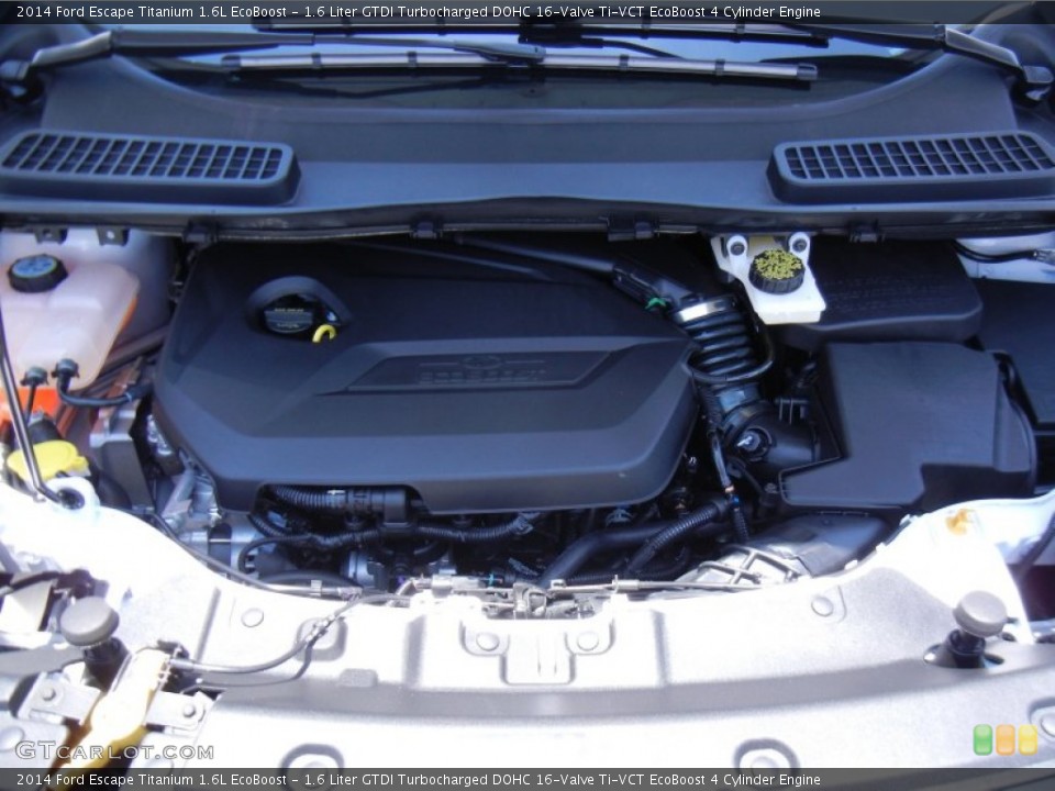 1.6 Liter GTDI Turbocharged DOHC 16-Valve Ti-VCT EcoBoost 4 Cylinder Engine for the 2014 Ford Escape #82488084