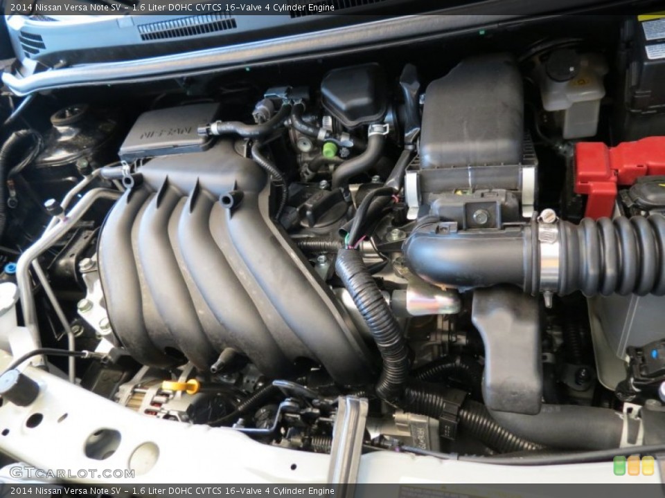 1.6 Liter DOHC CVTCS 16-Valve 4 Cylinder Engine for the 2014 Nissan Versa Note #82498061