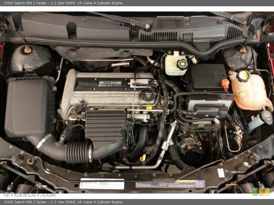 2.2 Liter DOHC 16-Valve 4 Cylinder Engine for the 2003 Saturn ION #82503401