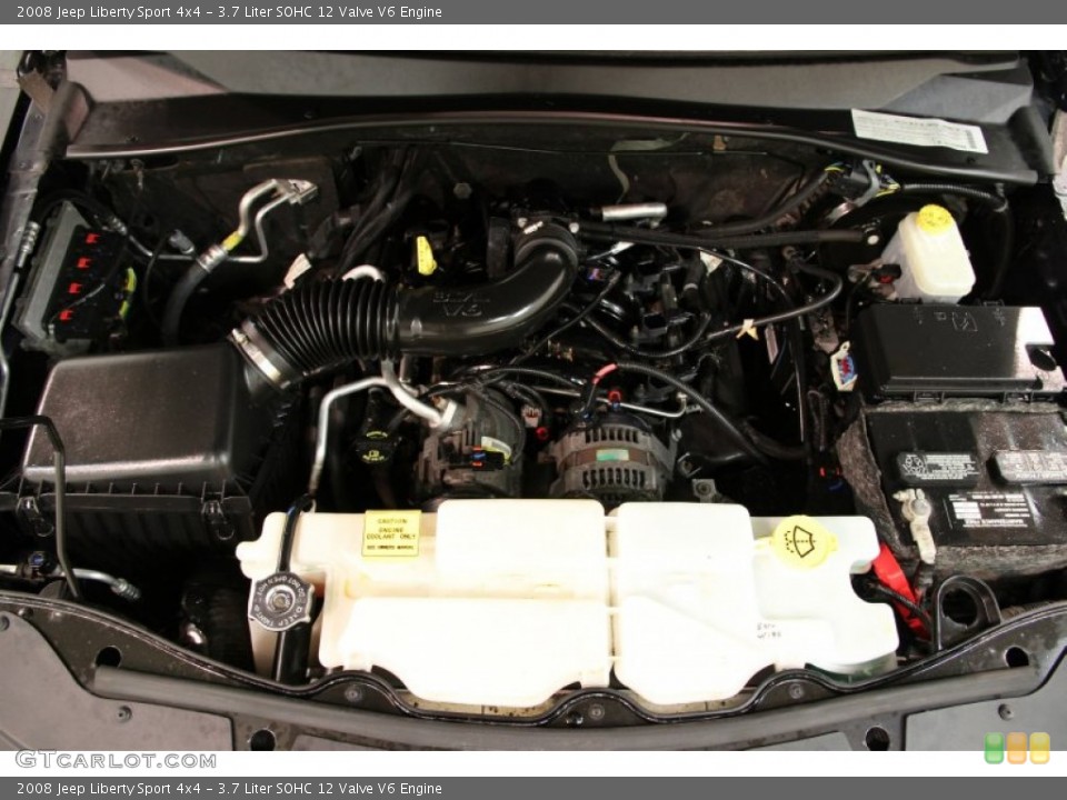 3.7 Liter SOHC 12 Valve V6 Engine for the 2008 Jeep Liberty #82503772