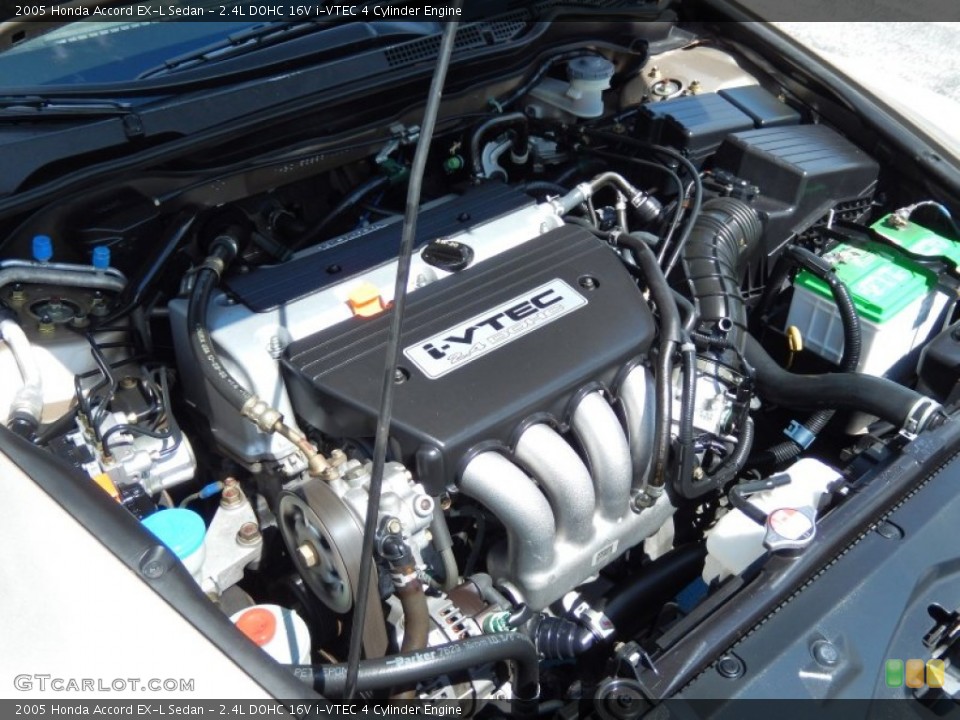 2.4L DOHC 16V i-VTEC 4 Cylinder Engine for the 2005 Honda Accord #82506189