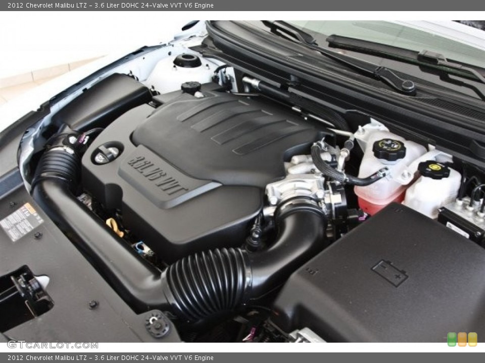 3.6 Liter DOHC 24-Valve VVT V6 Engine for the 2012 Chevrolet Malibu #82506520