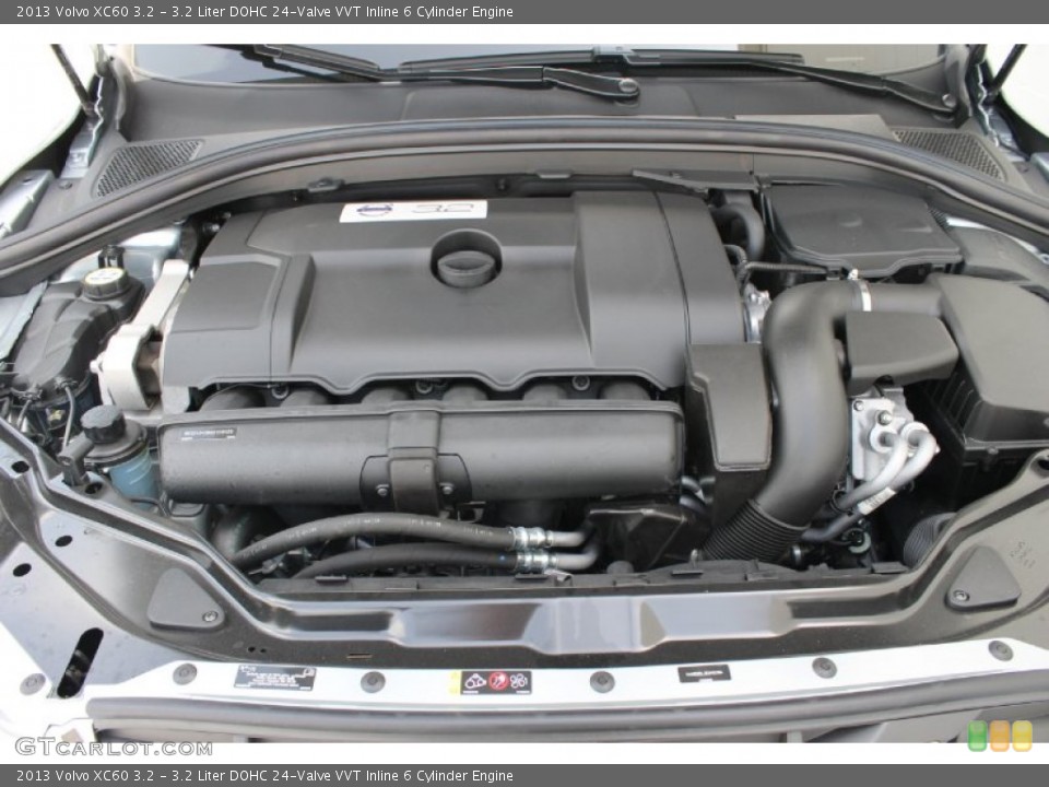 3.2 Liter DOHC 24-Valve VVT Inline 6 Cylinder 2013 Volvo XC60 Engine