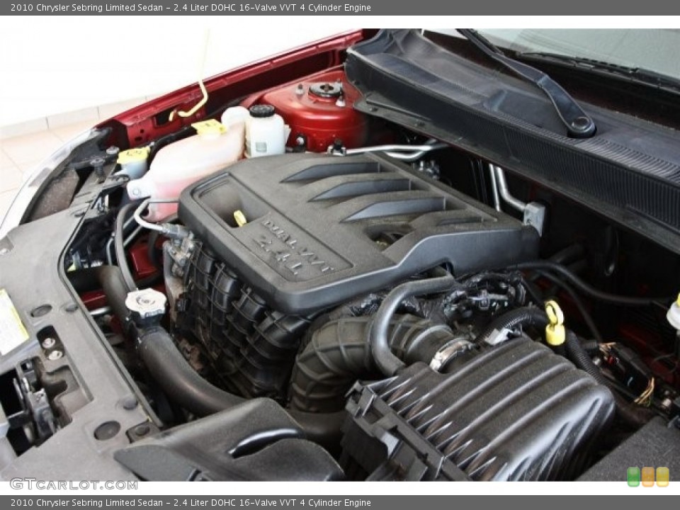 2.4 Liter DOHC 16-Valve VVT 4 Cylinder 2010 Chrysler Sebring Engine