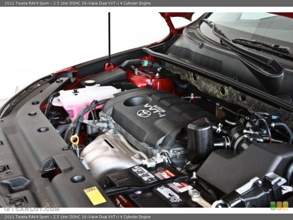 2.5 Liter DOHC 16-Valve Dual VVT-i 4 Cylinder Engine for the 2011 Toyota RAV4 #82509794