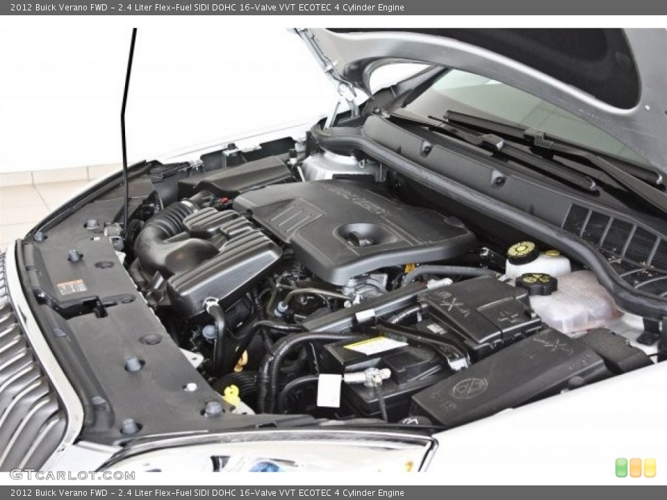 2.4 Liter Flex-Fuel SIDI DOHC 16-Valve VVT ECOTEC 4 Cylinder 2012 Buick Verano Engine