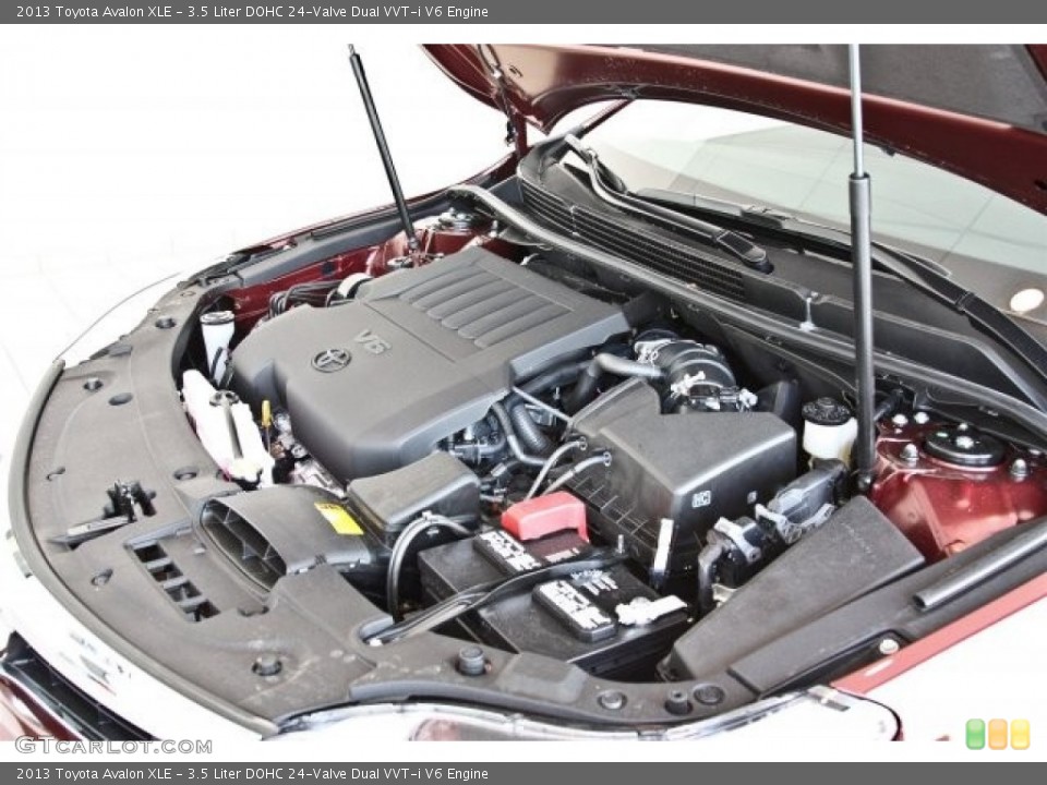 3.5 Liter DOHC 24-Valve Dual VVT-i V6 Engine for the 2013 Toyota Avalon #82518212