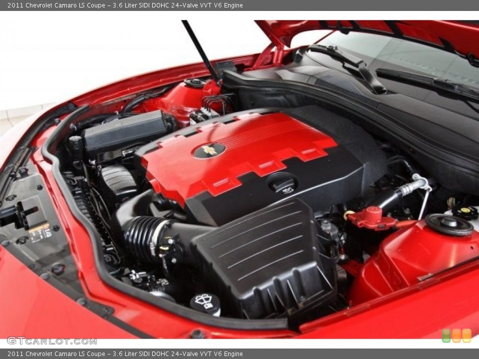 3.6 Liter SIDI DOHC 24-Valve VVT V6 2011 Chevrolet Camaro Engine