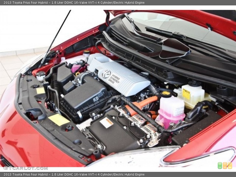 1.8 Liter DOHC 16-Valve VVT-i 4 Cylinder/Electric Hybrid Engine for the 2013 Toyota Prius #82529264