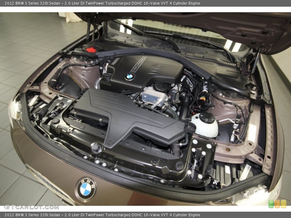 2.0 Liter DI TwinPower Turbocharged DOHC 16-Valve VVT 4 Cylinder Engine for the 2012 BMW 3 Series #82541499