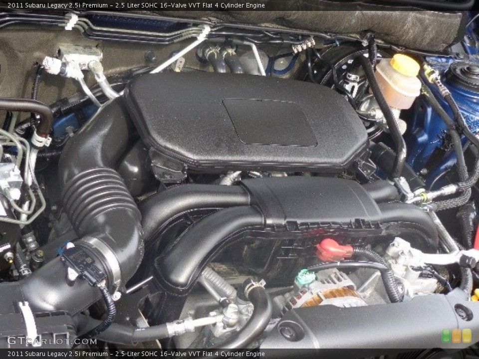 2.5 Liter SOHC 16-Valve VVT Flat 4 Cylinder Engine for the 2011 Subaru Legacy #82546280