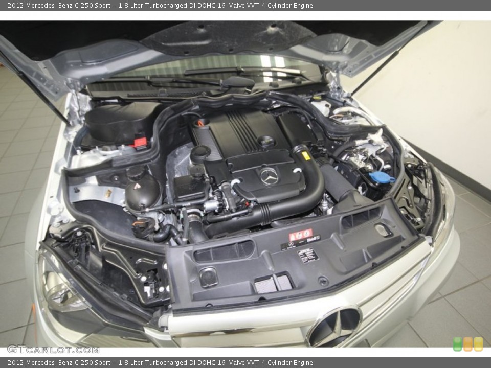 1.8 Liter Turbocharged DI DOHC 16-Valve VVT 4 Cylinder Engine for the 2012 Mercedes-Benz C #82548254