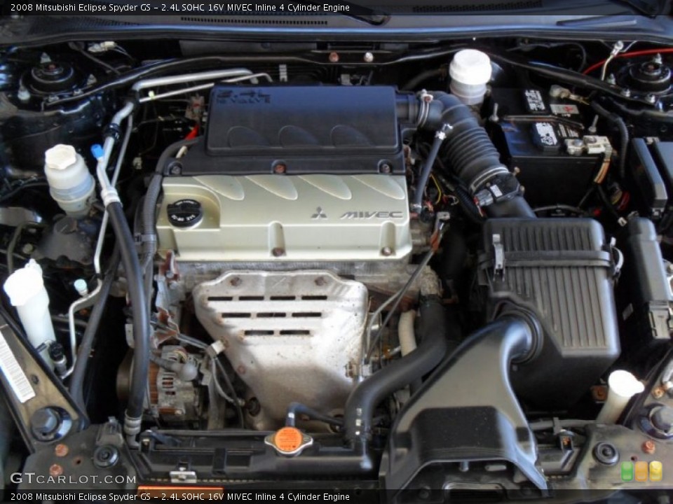 2.4L SOHC 16V MIVEC Inline 4 Cylinder Engine for the 2008 Mitsubishi Eclipse #82552534
