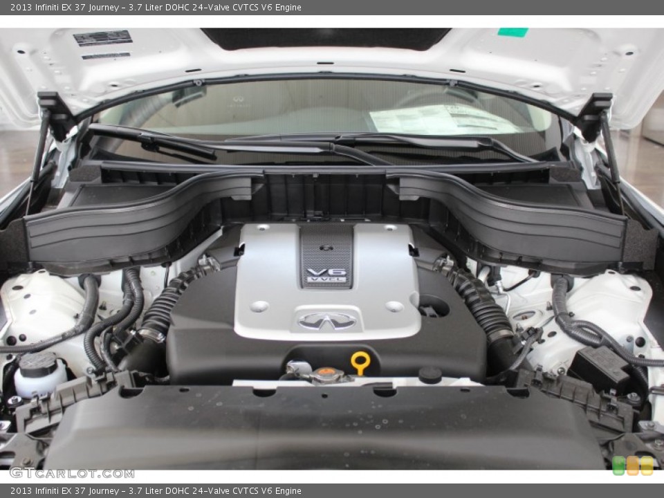 3.7 Liter DOHC 24-Valve CVTCS V6 2013 Infiniti EX Engine