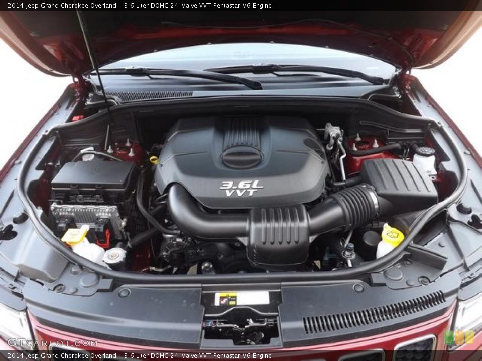 3.6 Liter DOHC 24-Valve VVT Pentastar V6 Engine for the 2014 Jeep Grand Cherokee #82584529