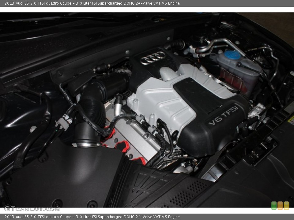 3.0 Liter FSI Supercharged DOHC 24-Valve VVT V6 Engine for the 2013 Audi S5 #82591900