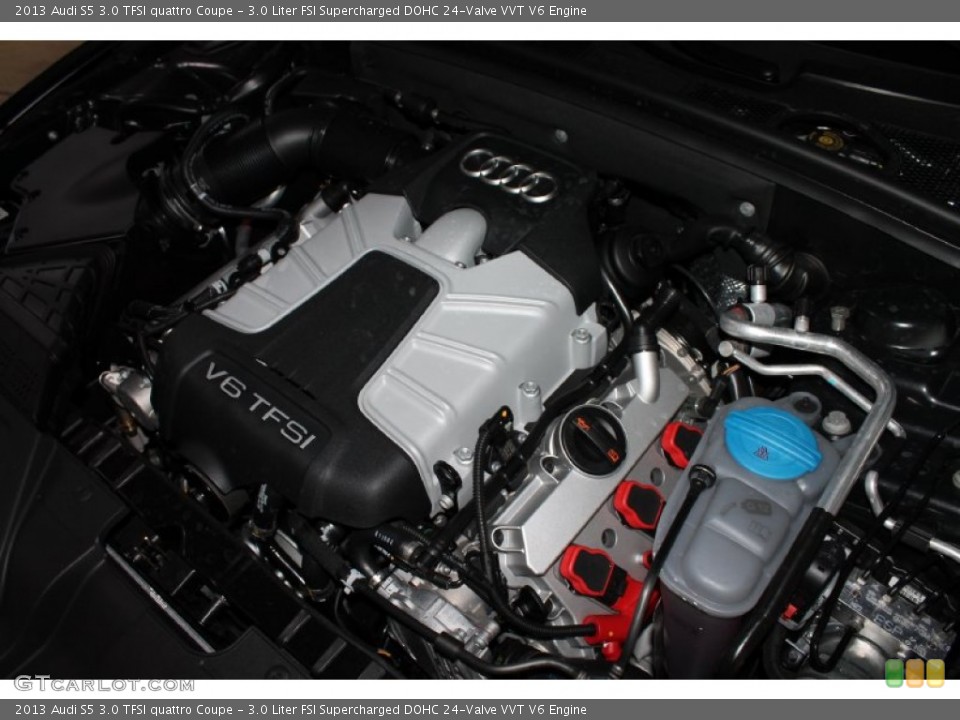 3.0 Liter FSI Supercharged DOHC 24-Valve VVT V6 Engine for the 2013 Audi S5 #82591921
