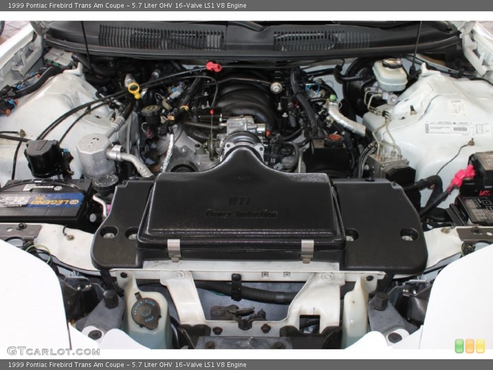 5.7 Liter OHV 16-Valve LS1 V8 Engine for the 1999 Pontiac Firebird #82604978