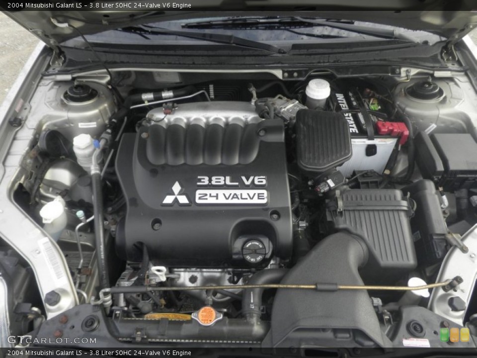 3.8 Liter SOHC 24-Valve V6 Engine for the 2004 Mitsubishi Galant #82650286