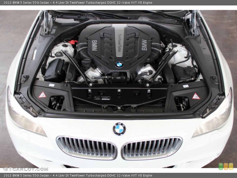 4.4 Liter DI TwinPower Turbocharged DOHC 32-Valve VVT V8 Engine for the 2013 BMW 5 Series #82651519