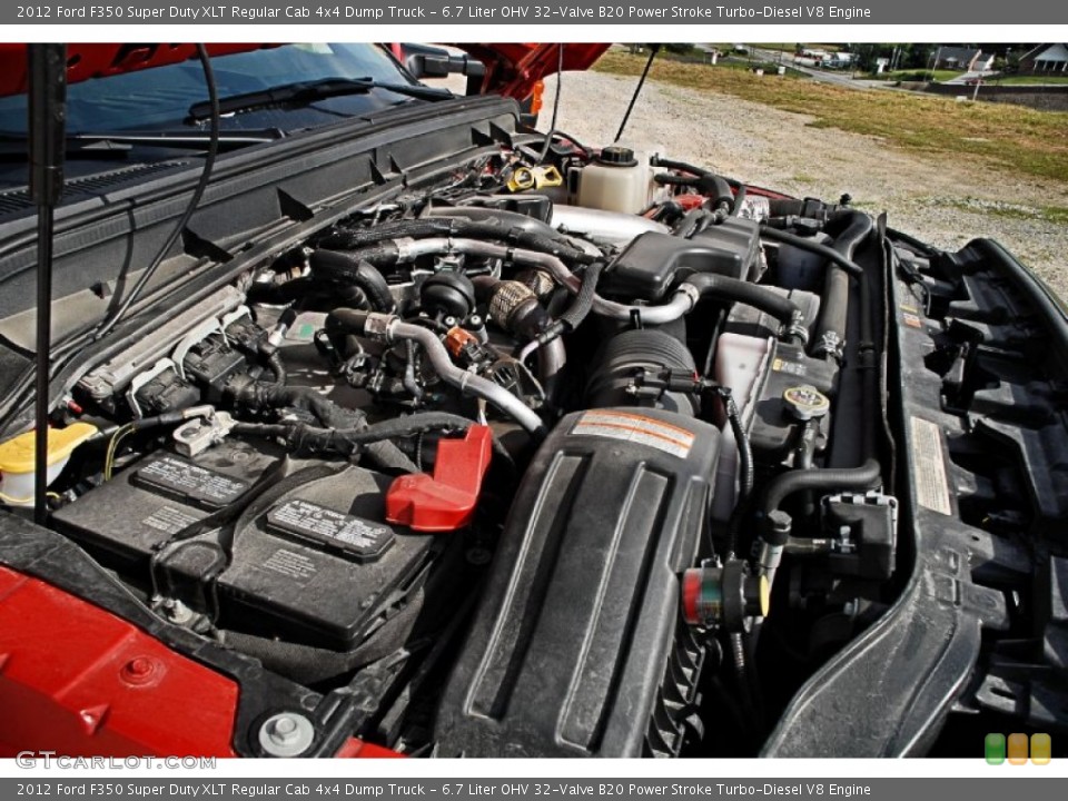6.7 Liter OHV 32-Valve B20 Power Stroke Turbo-Diesel V8 Engine for the 2012 Ford F350 Super Duty #82656430