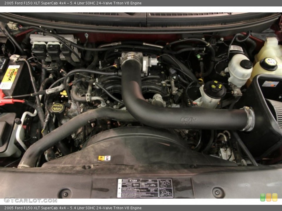 5.4 Liter SOHC 24-Valve Triton V8 Engine for the 2005 Ford F150 #82667995