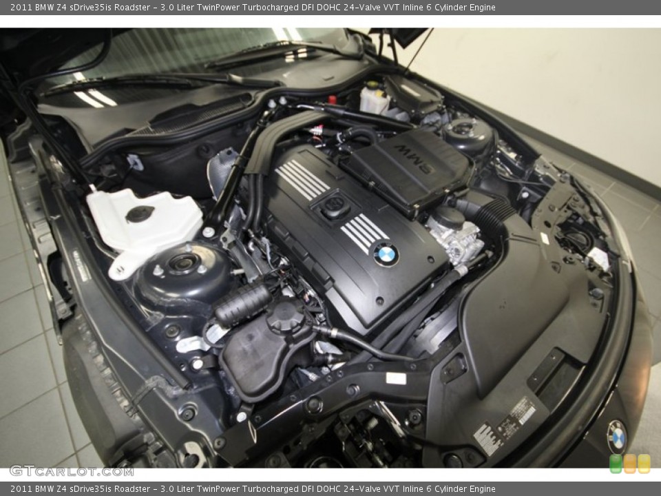 3.0 Liter TwinPower Turbocharged DFI DOHC 24-Valve VVT Inline 6 Cylinder Engine for the 2011 BMW Z4 #82669755