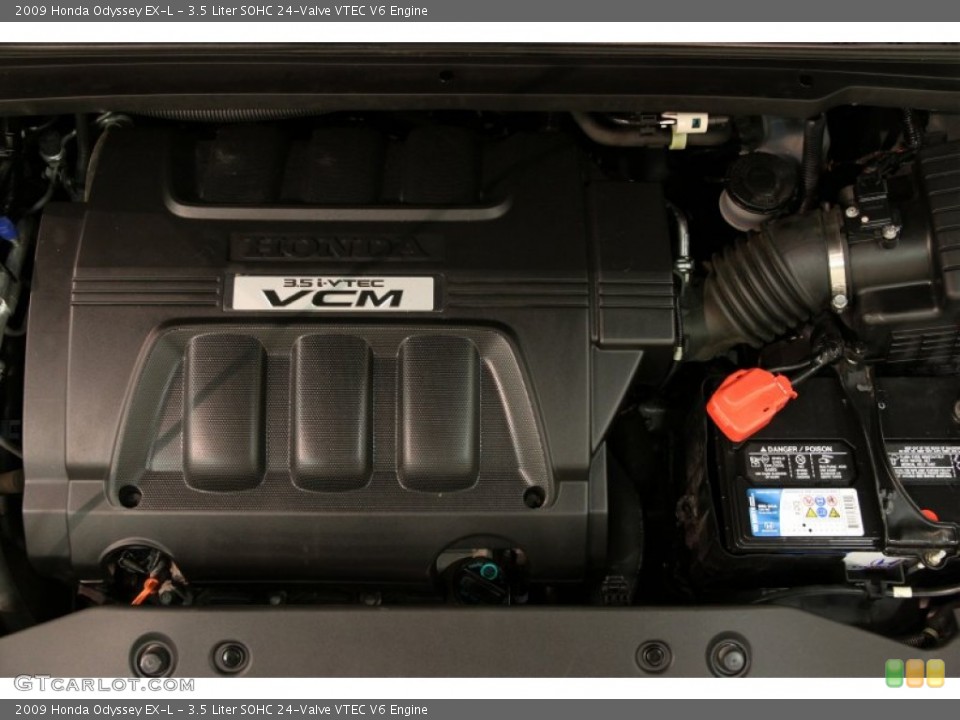 3.5 Liter SOHC 24-Valve VTEC V6 Engine for the 2009 Honda Odyssey #82674658
