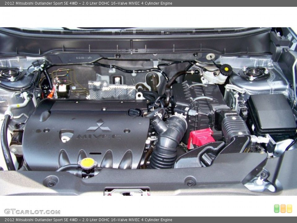 2.0 Liter DOHC 16-Valve MIVEC 4 Cylinder Engine for the 2012 Mitsubishi Outlander Sport #82675189