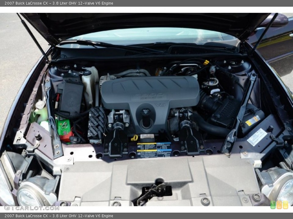 3.8 Liter OHV 12-Valve V6 Engine for the 2007 Buick LaCrosse #82680244