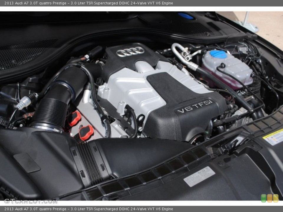3.0 Liter TSFI Supercharged DOHC 24-Valve VVT V6 Engine for the 2013 Audi A7 #82684351