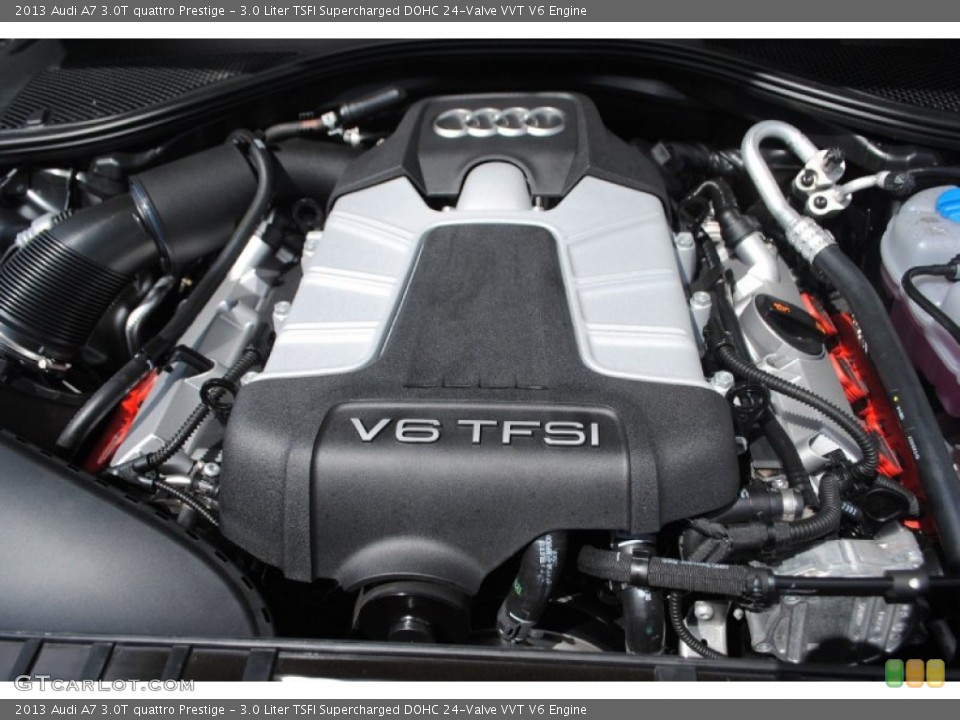 3.0 Liter TSFI Supercharged DOHC 24-Valve VVT V6 Engine for the 2013 Audi A7 #82684378