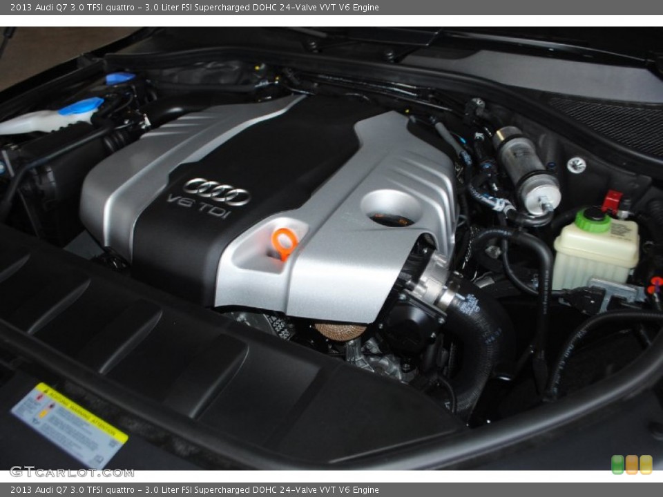 3.0 Liter FSI Supercharged DOHC 24-Valve VVT V6 Engine for the 2013 Audi Q7 #82696198