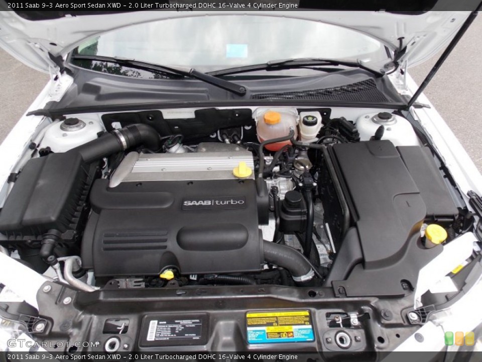 2.0 Liter Turbocharged DOHC 16-Valve 4 Cylinder Engine for the 2011 Saab 9-3 #82704964