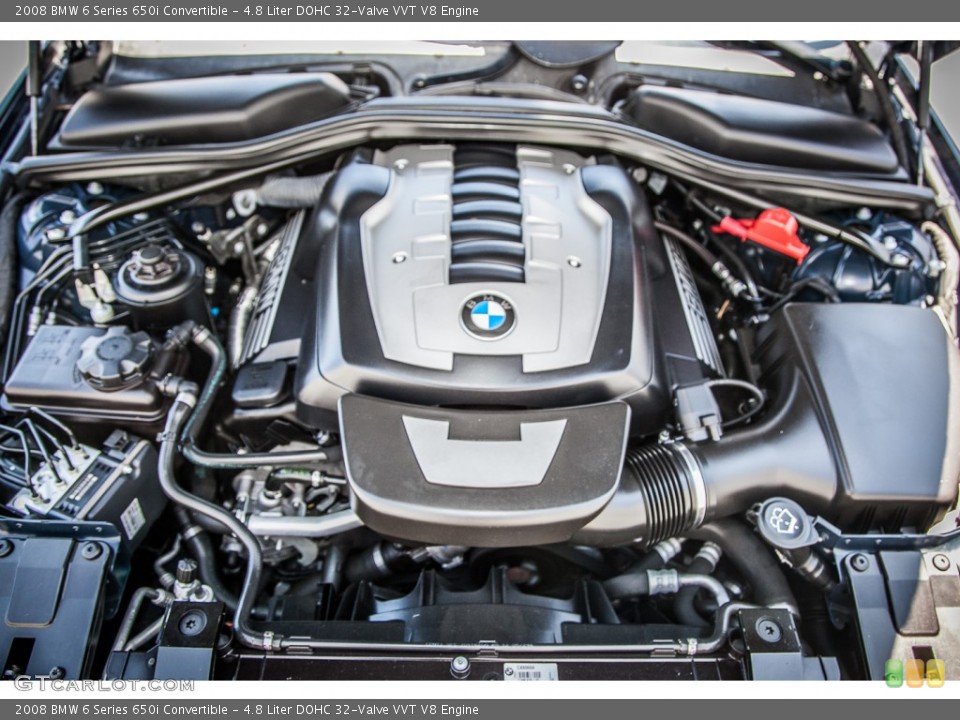 4.8 Liter DOHC 32-Valve VVT V8 Engine for the 2008 BMW 6 Series #82706425