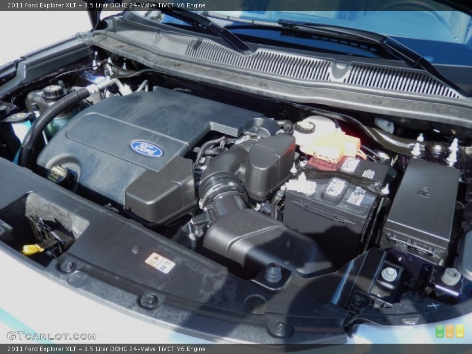 3.5 Liter DOHC 24-Valve TiVCT V6 Engine for the 2011 Ford Explorer #82707866