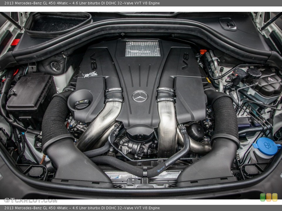 4.6 Liter biturbo DI DOHC 32-Valve VVT V8 Engine for the 2013 Mercedes-Benz GL #82715122