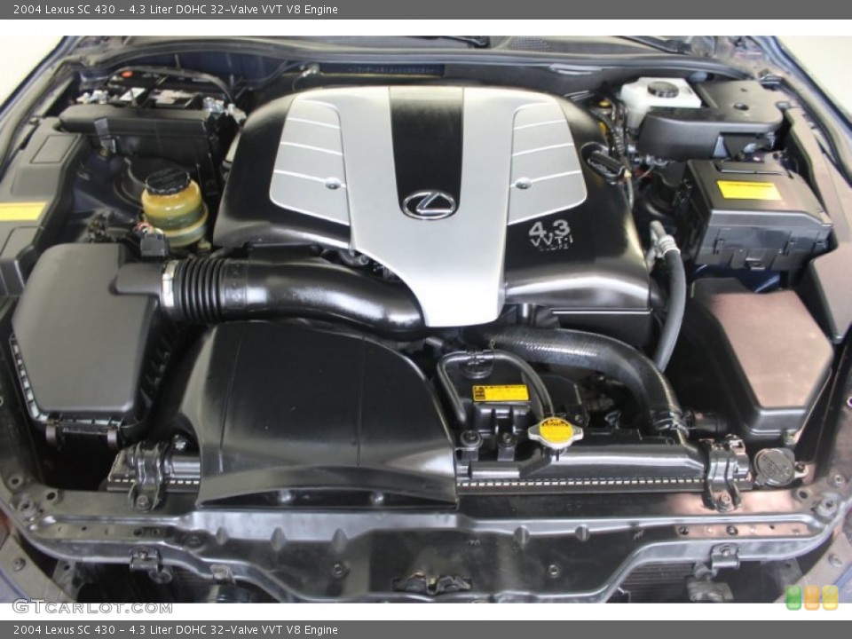 4.3 Liter DOHC 32-Valve VVT V8 Engine for the 2004 Lexus SC #82719997
