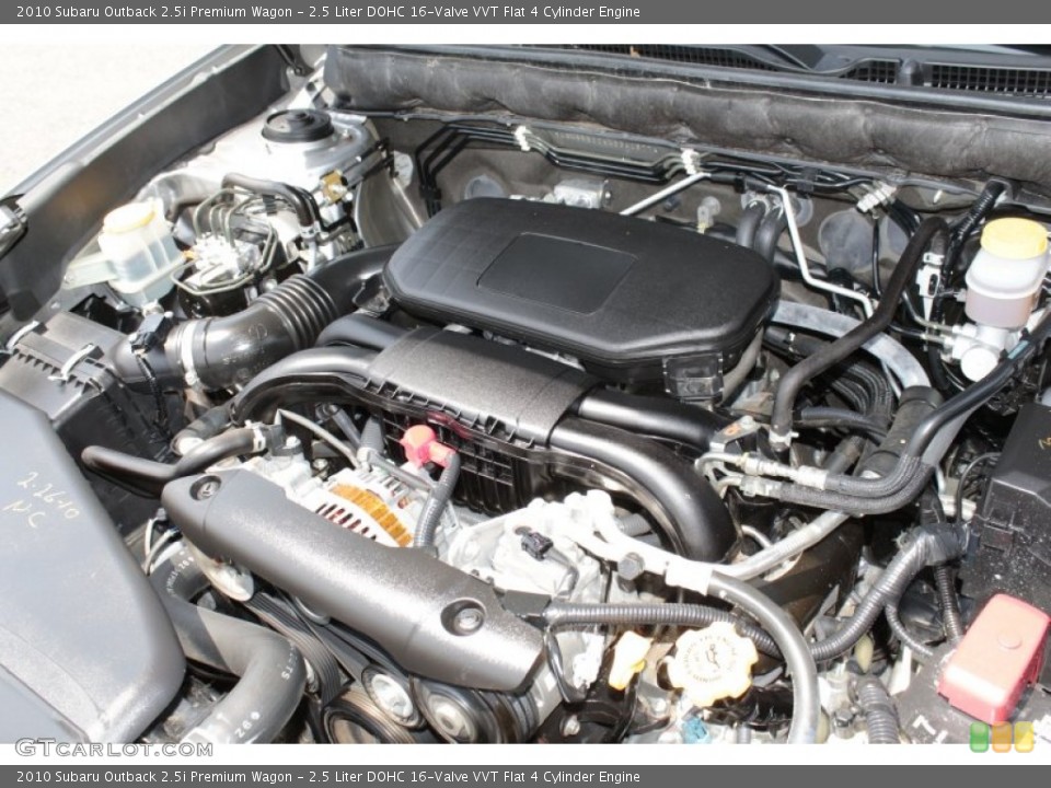 2.5 Liter DOHC 16-Valve VVT Flat 4 Cylinder Engine for the 2010 Subaru Outback #82724314
