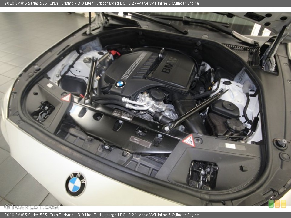 3.0 Liter Turbocharged DOHC 24-Valve VVT Inline 6 Cylinder Engine for the 2010 BMW 5 Series #82725337