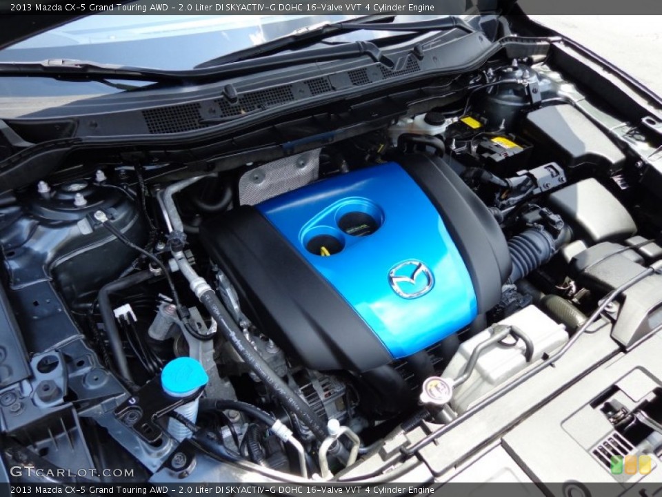 2.0 Liter DI SKYACTIV-G DOHC 16-Valve VVT 4 Cylinder Engine for the 2013 Mazda CX-5 #82729384