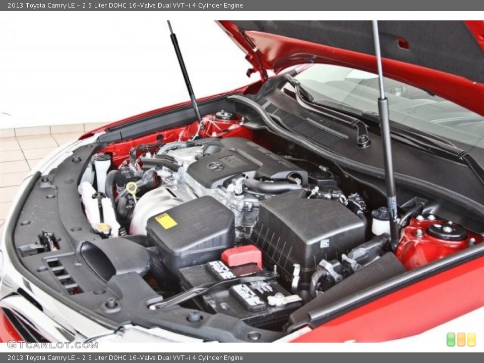 2.5 Liter DOHC 16-Valve Dual VVT-i 4 Cylinder Engine for the 2013 Toyota Camry #82737394