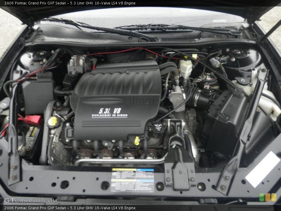 5.3 Liter OHV 16-Valve LS4 V8 2006 Pontiac Grand Prix Engine