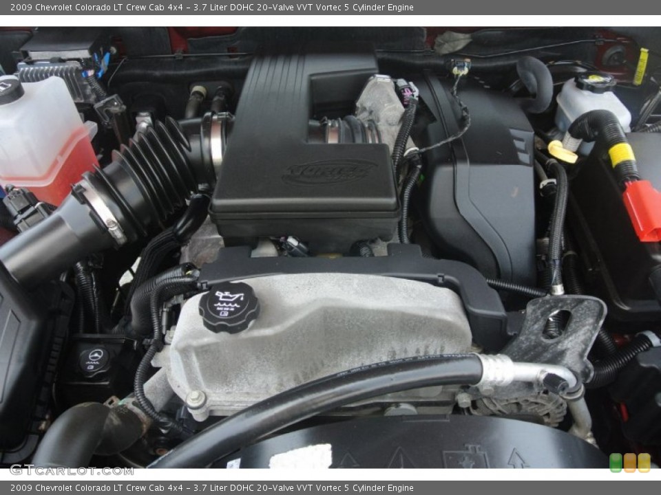 3.7 Liter DOHC 20-Valve VVT Vortec 5 Cylinder Engine for the 2009 Chevrolet Colorado #82748075