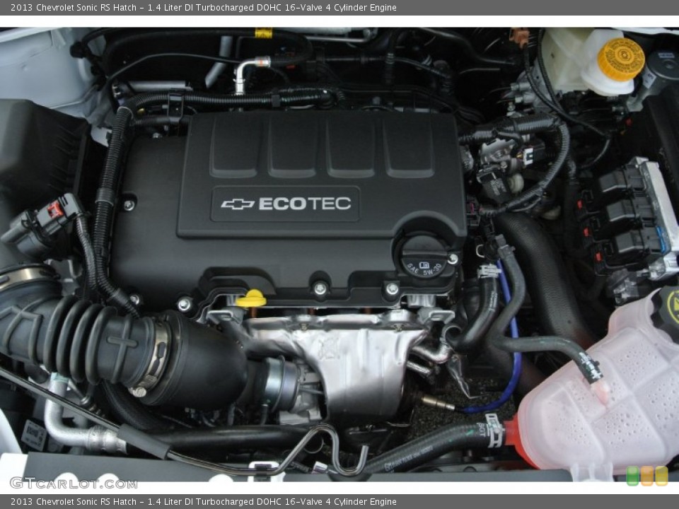 1.4 Liter DI Turbocharged DOHC 16-Valve 4 Cylinder Engine for the 2013 Chevrolet Sonic #82758315